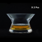 2023. aasta uusim Moon Whisky Puhas klaasid Jaapani kristallveini degusteerimistass Isikup&auml;rastatud viski-rock Tumbler XO Vodka Brandy Snifter 2 Pcs Spin Cups 170-250ml