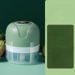 Mini elektriline k&uuml;&uuml;slaugupurustaja 100 ml K&uuml;&uuml;slaugupressi K&ouml;&ouml;givilja T&scaron;illi Liha K&uuml;&uuml;slaugupressi USB roheline