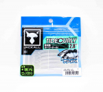 Jackall Soft Lure SW kerge m&auml;ng Tide Curly 2.8 Clear Glow Crush (6500)