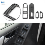 VW Golf 6 MK6 2010 2011 2012 2013 Siseukse aknat&otilde;stuki l&uuml;liti juhtpaneeli kate S&uuml;siniktekstuuriga Siseaksessuaarid gray
