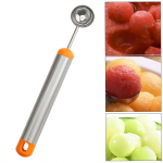 Pallusikas, k&ouml;&ouml;giriistad, roostevabast terasest puuviljaarbuus v&otilde;ileiva jaoks roheline