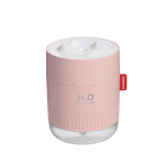 Kaasaskantav ultraheliniisutaja 500 ml Snow Mountain H2o Usb Aroma &otilde;huhajuti romantilise &ouml;&ouml;lambi Humidificador difuusoriga Pink