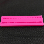 Pika kujuga 3D k&ouml;iega pits &scaron;okolaadikoogi kaunistamise t&ouml;&ouml;riistad isetegemise teel k&uuml;psetamiseks fondant silikoonvorm pulmakaunistuse riistad