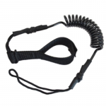 JIUJIU JB-A35 TPU turvak&ouml;is kajaki kanuu aeru surfilaua aeru jaoks, kaotsiminekuvastane vedruk&ouml;is must