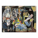 Naised Alžiirist, Pablo Picasso Plakatid ja tr&uuml;kised &Otilde;limaal l&otilde;uendil Seinakunsti pilt elutoa Cuadrose kaunistuseks 20x30cm No Frame tumehall v&auml;rv