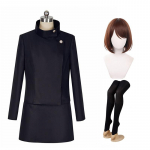 Shoko Ieiri Cosplay Jujutsu Kaisen Shoko Ieiri Cosplay Kost&uuml;&uuml;mid Keskkooli vormiriietus seelik parukas kost&uuml;&uuml;m Halloweeni kost&uuml;&uuml;m naistele L-(Full set+wig)
