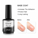ROSALIND 15 ml UV-k&uuml;&uuml;nelakk geel-alus pealislakk geellakk leotada geellakk