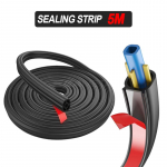 SEAMETAL 5M autoukse tihendiribade kleebis Kahekihiline ilmastikuriba kummitihendid autoukse pagasiruumi mootorikatte heliisolatsioon 5M