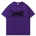 Gooti t&auml;navapunk Unisex WoUnisexi T-s&auml;rgid Korea mustad &uuml;lisuured T-s&auml;rgid Topid Harajuku Graafiline Ts&auml;rk Naistele Dropshipping Hip Hop M