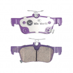 D2128 s&uuml;sinikkeraamilised piduriklotsid Haval H2S taga