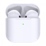 YurKem TWS juhtmevaba Bluetooth 5.0 k&otilde;rvaklapid k&otilde;rvasisesed k&otilde;rvaklapid m&auml;nguk&otilde;rvaklapid spordipeakomplekt iOS-i Android-telefonile valge