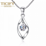 Rotate Love Big Temperament, keerduvad mood kaelakee ripatsid valge