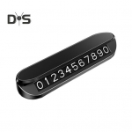 Auto parkimise numbrim&auml;rk &Ouml;ine helendav armatuurlauakinnitus universaalne auto ajutine telefoninumbri m&auml;rk Auto interj&ouml;&ouml;ri tarvikud must