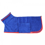 Lemmiklooma koera soe k&auml;ter&auml;tik hommikumantel Reguleeritav lemmikloomade kuivatamise mantel Tugev vett imav suplusriided XS