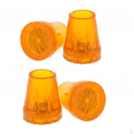 4 tk Professionaalsed libisemisvastased kargud, kummist jalaotste vahetus, l&auml;bim&otilde;&otilde;t 1 tolli