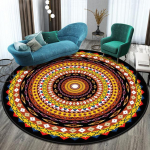 Etnilise stiili vintage mandala vaip &uuml;mmargune vaip r&otilde;du rippuv korv elutuba dekoratiivsed p&otilde;randamatid libisemisvastane vaip Alfombra 80cm