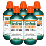 Terra Breath Fresh Breath Oral Rinse Rainforest Mint Flavor, 473ml, 5 units