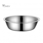 Lemmiklooma kauss roostevabast terasest avatud disain, kergesti puhastatav roostekindel sile pind lemmiklooman&otilde;u Lemmiklooma vesi toit S