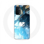 &Uuml;mbris Oppo A74 5G Manga Mikasa Ackerman Attack on Titan Poster jaoks