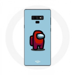 &Uuml;mbris Samsung Galaxy Note 9 With Us videom&auml;ngu jaoks Sinine taust