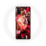 &Uuml;mbris Samsung Galaxy S20 Plus Tanjiro Demon Slayer Kimetsu no Yaiba Angry jaoks