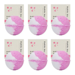 Bubble Day Bath Bomb Strawberry, 100g, 6 pieces