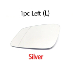 Vasak Sinine Soojendusega Elektriline Laia Nurga Tiibpeegli Klaas BMW 1 2 3 4 5 6 7er E84 F48 F20 F21 F40 F22 F23 F30 F31 F34 F10 F07 jaoks 1pc Left Silver white
