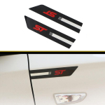 Auto ST k&uuml;lgporitiiba kleebis sobib Ford Focus 2 3 4 MK2 MK3 Fiesta Mondeo Escape Kuga EcoSport Explorer Edge Fusion tarvikud white