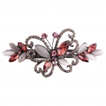 Juukseklambrid Crystal Rhinestones Juukseklambrid Liblikad Prantsuse Klambrid Vintage Kevadised Juukseklambrid Lilled Juukseehted One Size lilla