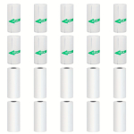 20 rulli termofotopaberit, 10 rulli termopaberit + 10 rulli kleebiseid tr&uuml;kikleebiseid, 5,7 x 25 mm, miniprinteri paber valge