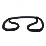 Pehme elastne 8-figuuriline harjutusrihm meestele ja naistele Poksitakistusrihm k&auml;sivarrele, &otilde;lale, jalale, jooga j&otilde;usaalile. punane