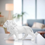 Loomaskulptuur Geomeetriline kuju Lauaplaat Kontorikaunistus Kingitused L&otilde;vikuju Kujukesed Kunstiteosed valge