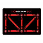 Jalgpall Jalgpall Treeningmatt Jalgpall Treeningvarustus Kulumiskindel tilkumiskontroll L&ouml;&ouml;gineelamine Jalgpallivaiba abitugi kollane