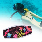 Sukeldumismaski rihma kate Kerge ja mugav korduvkasutatav kaitse-akvalang lilla