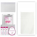 apgo MATTE Protective Skin Sticker for the back compatible with Tecno Spark 8 Pro, Wrap Film, Hydrogel Film, Flexible, Soft TPU with positioning layer