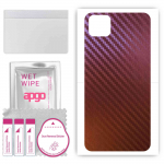 apgo skin sticker film foil vinyl for the BACK compatible with Huawei Y5p, scratch-resistant, easy to install - Carbon Chameleon CAKA5