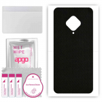 apgo Protective Skin Sticker for the back compatible with Vivo Y51 (2020), Wrap Film, Foil, Vinyl - Pattern Matrix