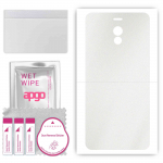 apgo Protective Skin Sticker for the back compatible with Meizu M6 Note, Wrap Film, Foil, Vinyl - Pattern Matte Transparent