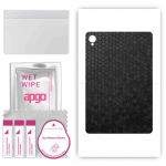 apgo naha kleebis kile fooliumvin&uuml;&uuml;l TAGALE, &uuml;hildub Teclast P30 Airiga, kriimustuskindel, lihtne paigaldada - Black Honeycomb