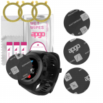 3x apgo MATTE Hybrid protective glass compatible with Maxcom FW17 Power, flexible nano glass, great replacement for tempered glass, scratch-resistant,