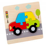 Puidust pusled v&auml;ikelastele 1 2 3 aastastele poistele t&uuml;drukutele hariv m&auml;nguasi