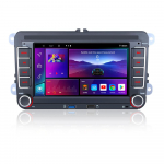 Reakosound 7-tolline Android Double Din autoraadio koos 4G 8 tuumaga Carplay Android Auto VW Golf Passat Polo TIGUAN TOURAN Autoraadio Bluetooth GPS Wifi FM jaoks 2+32 with 4G