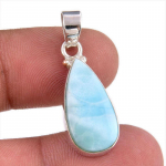 Natural Republic Larimar v&auml;&auml;riskivi 925 prooviga h&otilde;be ripats 1.25'' Z8h95