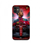 Coque maniacase pour Iphone 12 mini Lewis Hamilton Ferrari officiel
