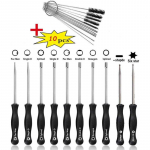 Kruvikeeraja komplekt karburaatori reguleerimise t&ouml;&ouml;riist Kruvikeeraja + karburaatori puhastuskomplekt 12-piece set