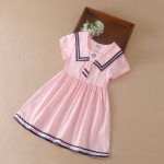 T&uuml;drukute kleit lahtik&auml;iva kraega kleidid 5&ndash;12-aastastele &otilde;pilaste koolivormi lasteriided 2024. aasta suvekleit lastele 120 valge