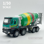 1/50 Mikseri Mudel Valatud S&otilde;iduk Insenerit&ouml;&ouml;riista Mudel 1/50-Size:20*8.5*5.5cm roheline