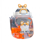 Veepudel &otilde;lgedega armas veepudel Big Belly veepudel, suure mahutavusega Kawaii Bear beebipudel armas multikas piimatee joogiveepudel One Size