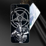 Satanic Scary Skull telefoni&uuml;mbris Samsung Galaxy S20 S21 FE S22 Ultra S10 Lite S10E S9 S8 Plus S7 Edge pehme TPU must kate Samsung S10E