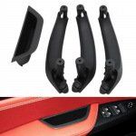 4 tk/komplekt must siseukse t&otilde;mbek&auml;epide BMW X3 F25 X4 F26 2011-2017 jaoks Sobib ainult LHD mudelile